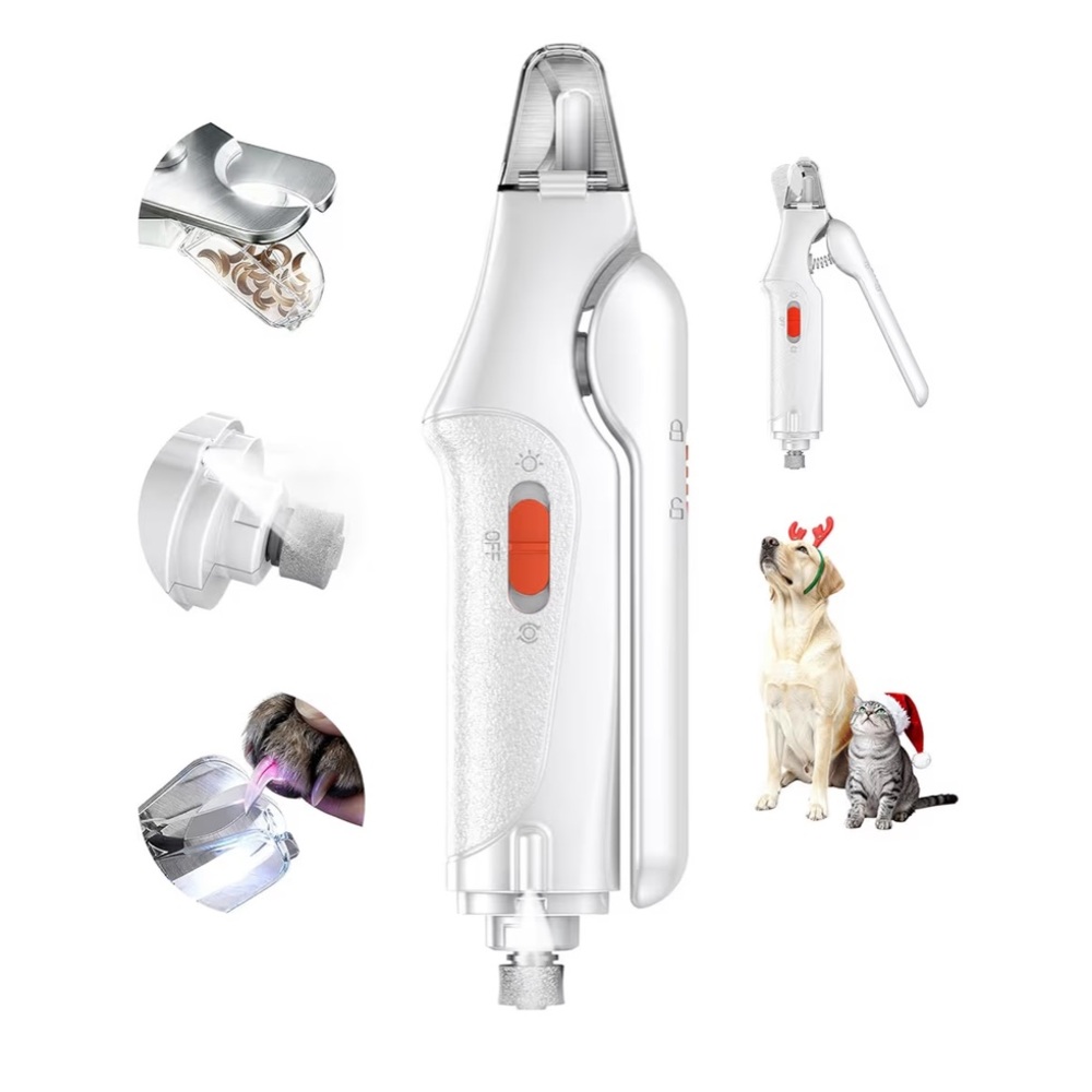 Pet Nail Grinder with LED Light
